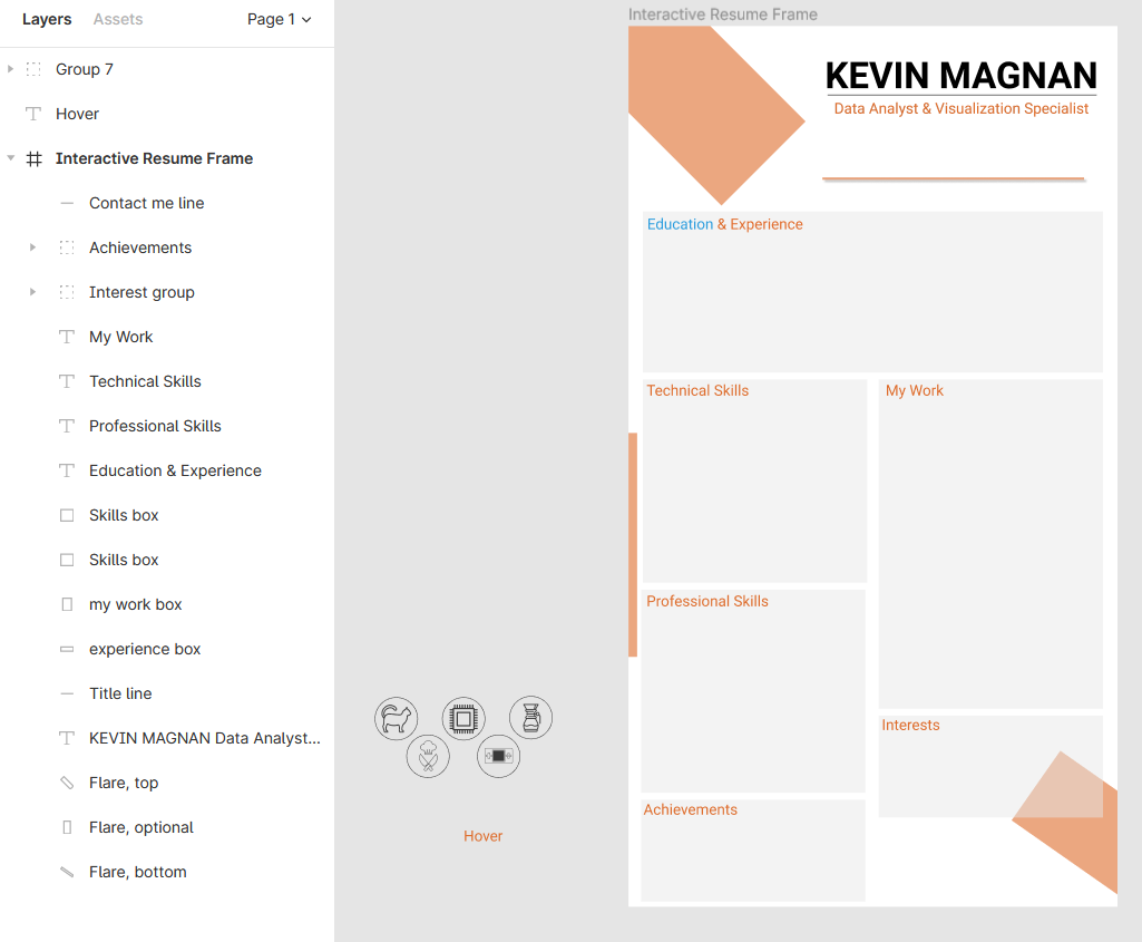 Background designed with Figma